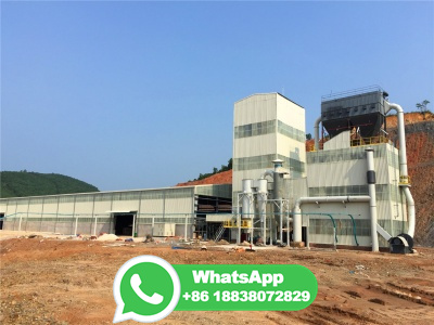 Raw Material DryingGrinding Cement Plant Optimization